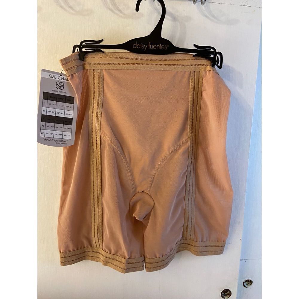 Daisy Fuentes new tummy control shapewear sugar color large